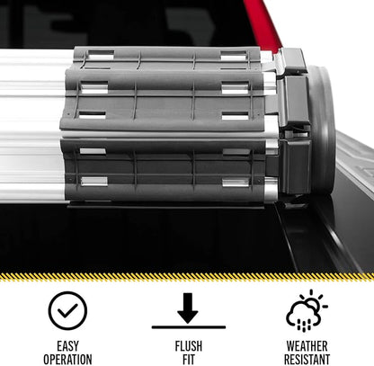 RealTruck BAK Revolver X2 Hard Rolling Truck Bed Tonneau Cover | 39223 | Fits 2019 - 2025 Dodge Ram 1500, Does Not Fit w/ Multi-Function (Split) Tailgate 6' 4" Bed (76.3")