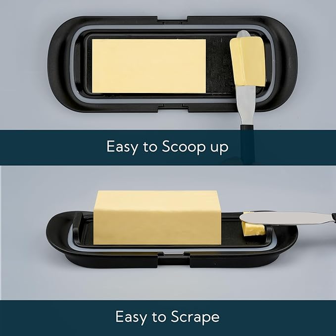 KITCHENDAO One-handed Airtight Butter Dish