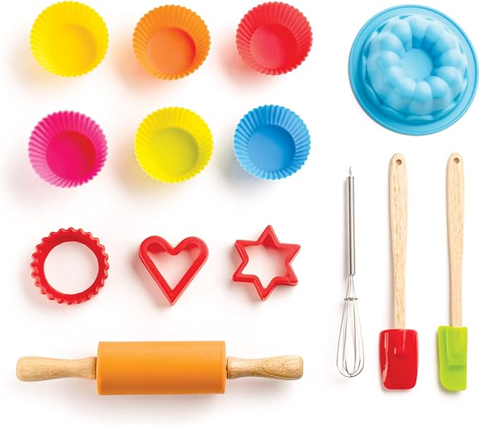 Mrs. Anderson’s Baking Kids Baking Set, Food Safe, Professional Materials