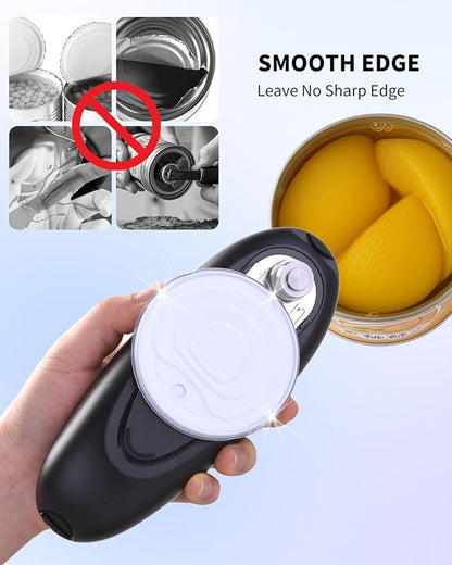CIRCLE JOY Electric Can Opener, One-Touch Automatic Can Opening