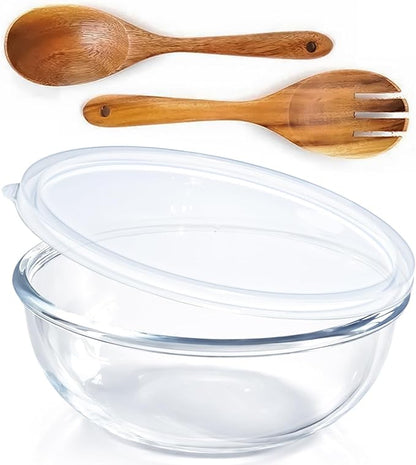 6.2Quart Large Glass Bowls