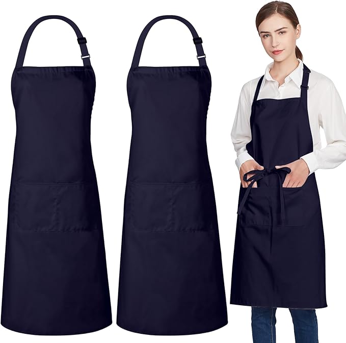 Jubatus 2 Pack 100% Cotton Aprons