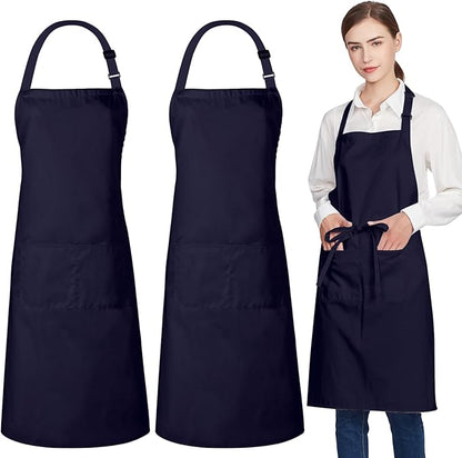 Jubatus 2 Pack 100% Cotton Aprons
