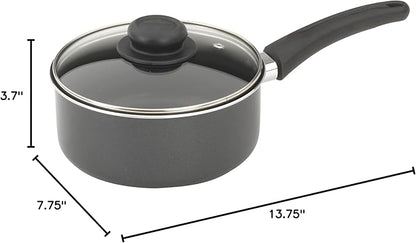 GoodCook Everyday Nonstick Sauce Pan w/Lid, 2 Quart
