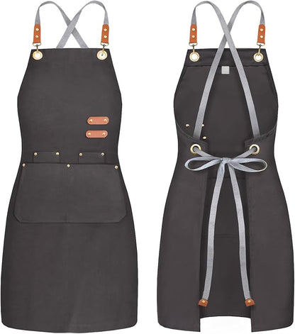 BeLuyi chef apron bib tool apron