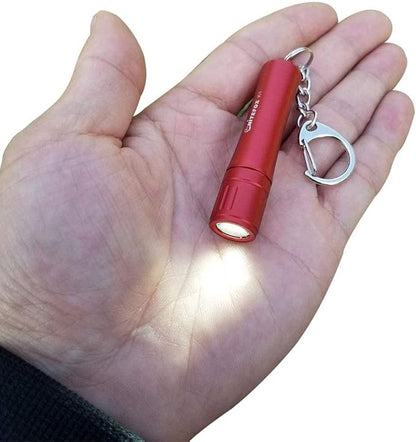 K1 Mini AAA Keychain Flashlight High Bright 150 Lumens Small Pocket Flashlight Pen Light Portable Compact EDC Light for Everyday Walking Camping Hiking Flashlight