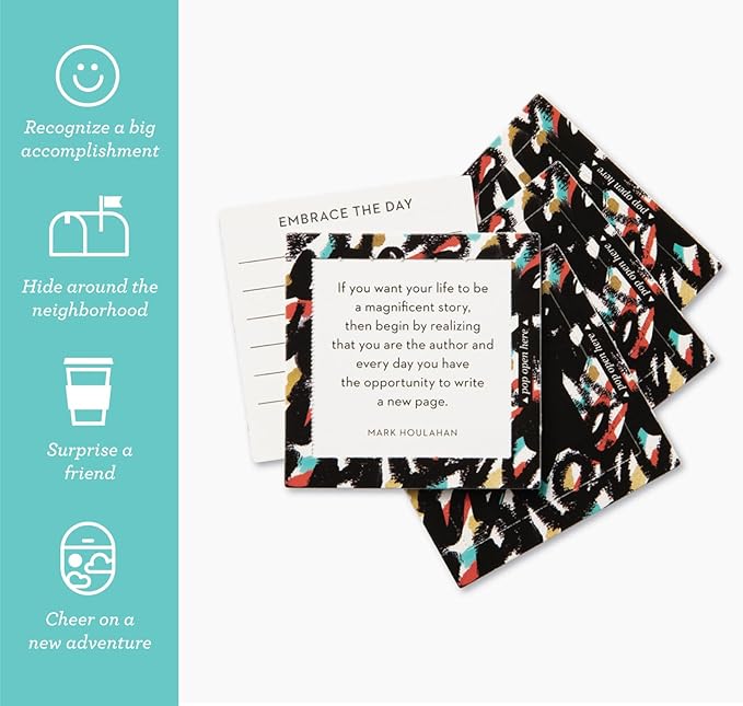 Compendium ThoughtFulls Pop-Open Cards — Carpe Diem — 30 Pop-Open Cards, Each with a Different Inspiring Message Inside