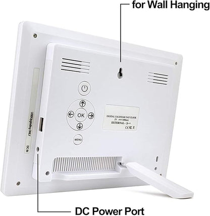 JALL 【New 2024】 Digital Calendar Alarm Day Clock -