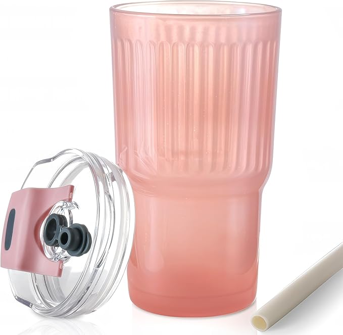 Iced Coffee Cups with Lids: Coffee Bar Accessories