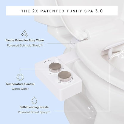 TUSHY Spa Warm Water Bidet Attachment