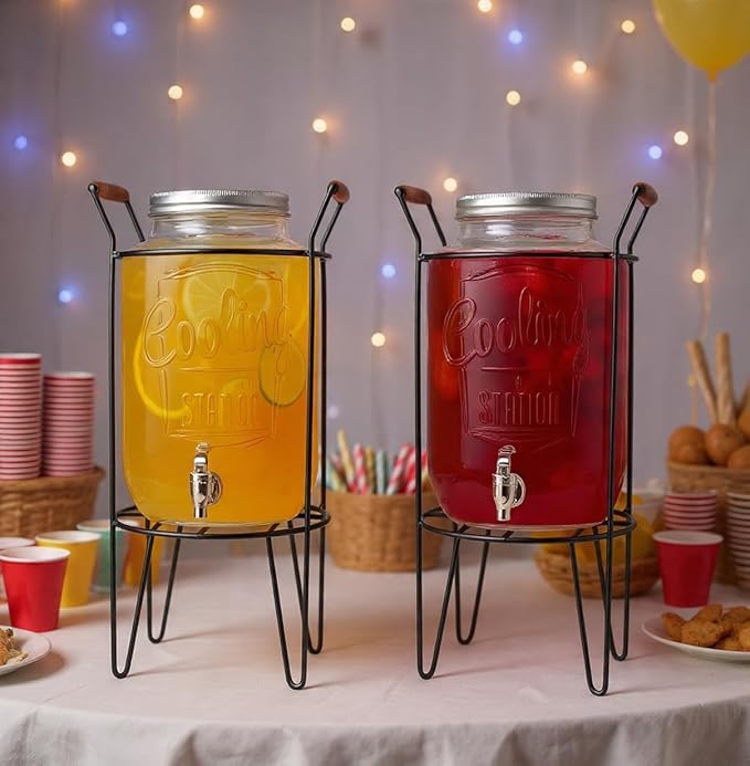 2 PACK-2 GALLON Drink Dispensers