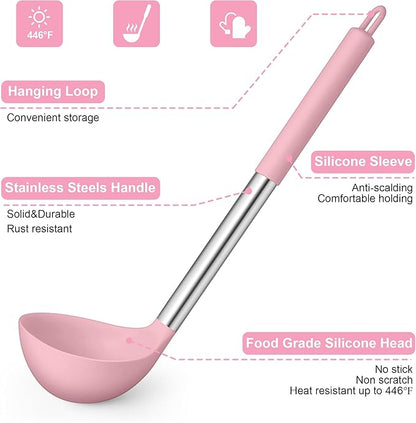 LIANYU 15 Piece Cooking Utensils Set