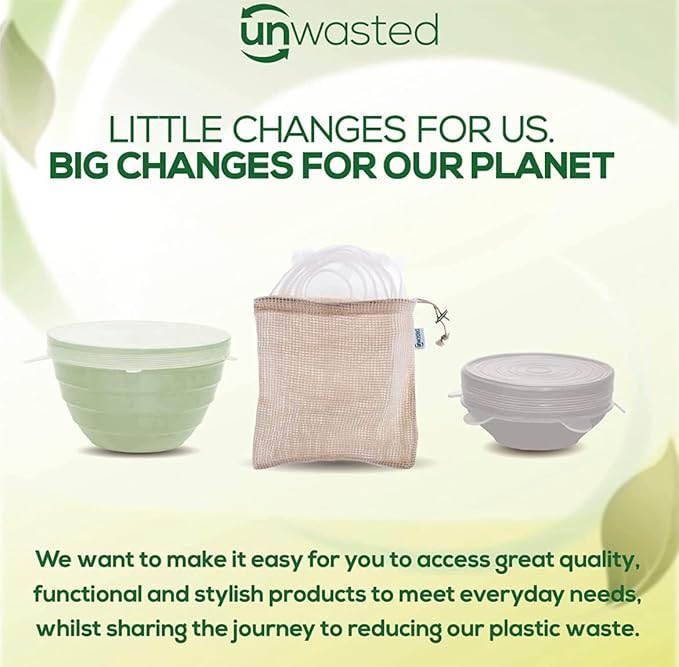 unwasted Reusable Silicone Lids – Upgrade Your Kitchen Gadgets