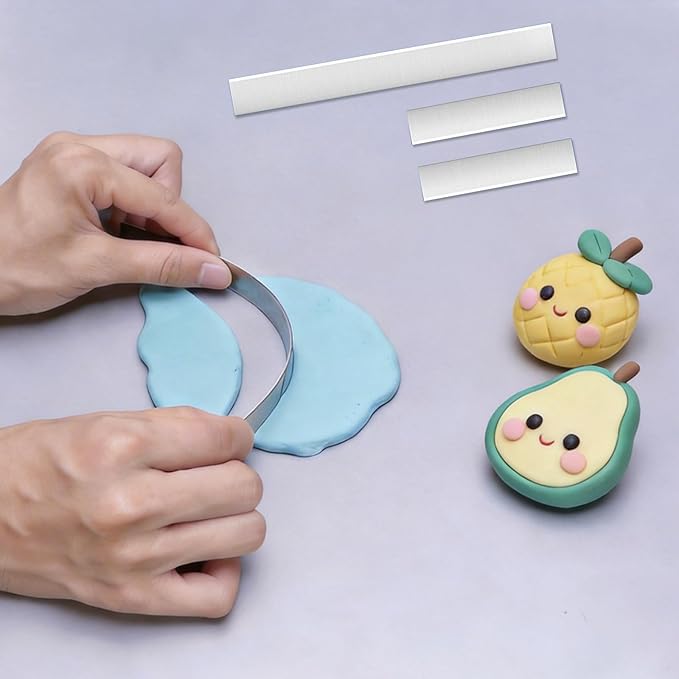 12 Polymer Clay Tools Acrylic Rolling Pin