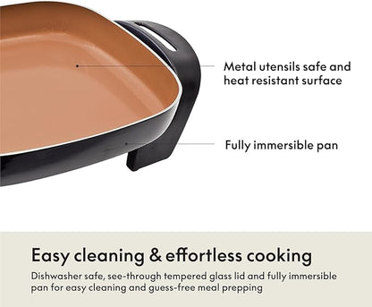 bella Electric Skillet and Frying Pan
