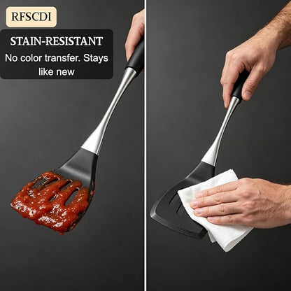 Premium Black Silicone Cooking Utensils Set