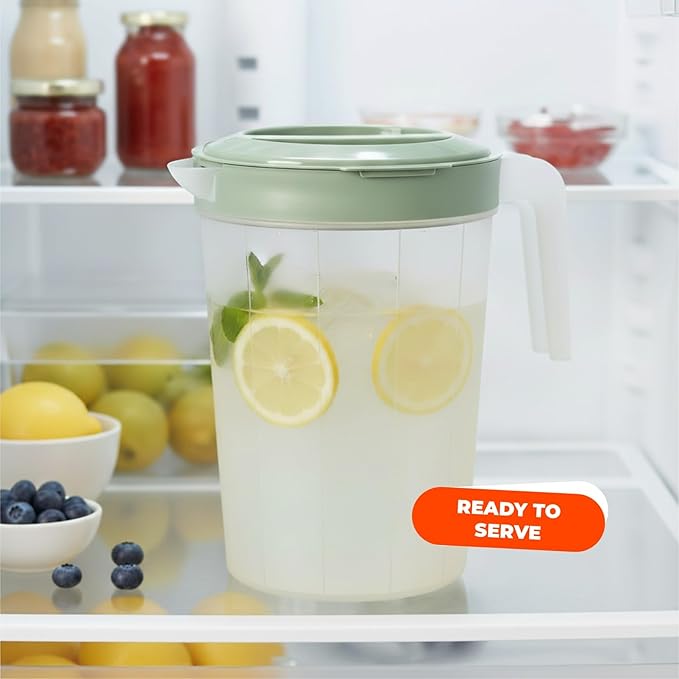 Tribello 2-Pack 1-Gallon Plastic Pitchers