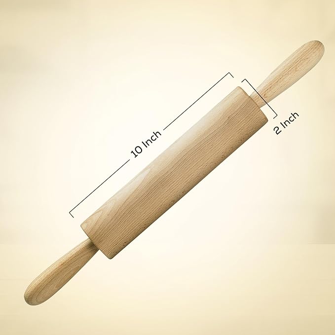 Mrs. Anderson’s Baking Wooden Rolling Pin, German Beechwood