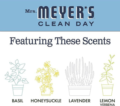 Mrs. Meyer's Liquid Dish Soap Bluebell, 16 FL OZ (Pack of 1)