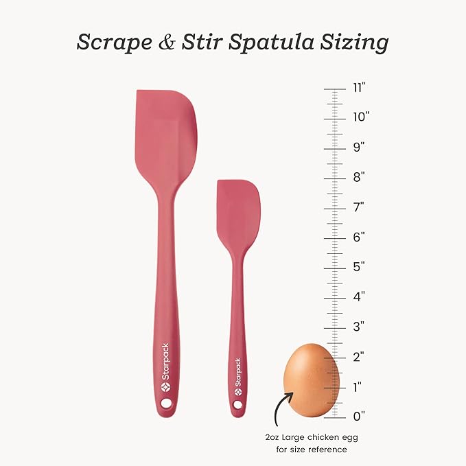 Starpack 'Scrape & Stir' Silicone Spatula Set