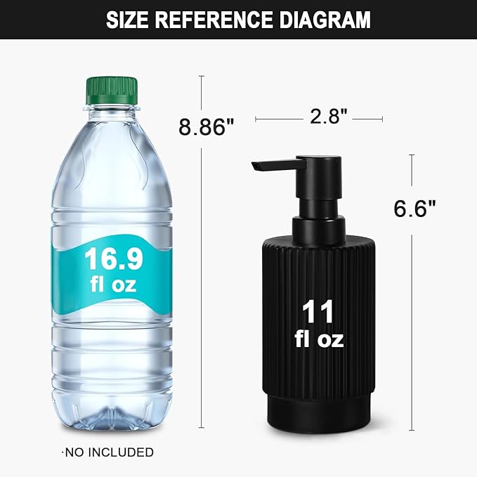 VIMERPA Hand and Dish Soap Dispenser Set