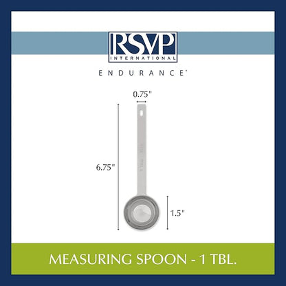 RSVP International Endurance Kitchen Collection Open Stock Measuring Spoon