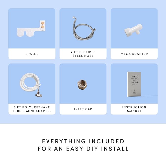 TUSHY Spa Warm Water Bidet Attachment