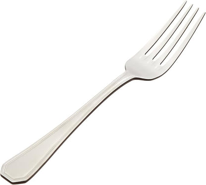 Winco 12-Piece Victoria Dinner Fork Set, 18-8 Stainless Steel
