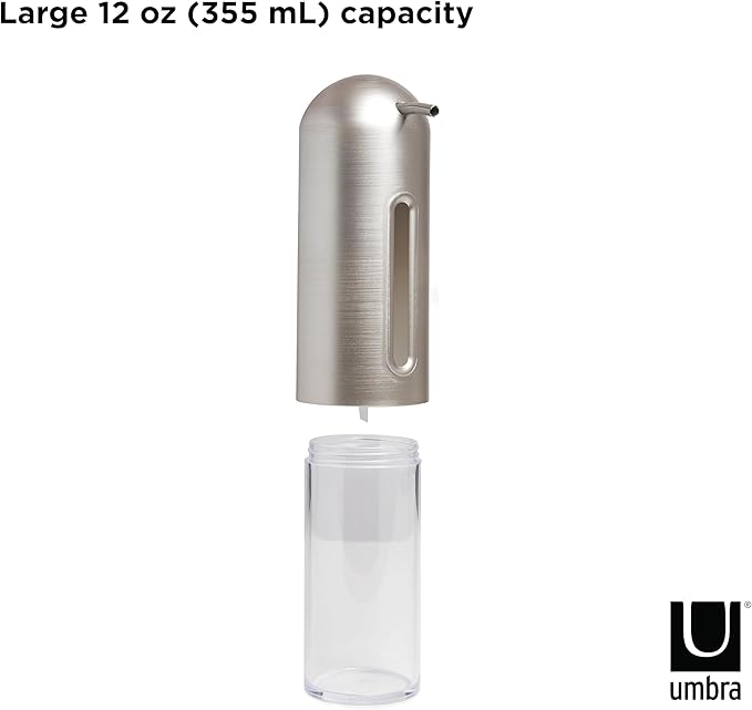 Umbra Penguin 12 oz Soap Pump, Kitchen Soap Dispenser, Also Works