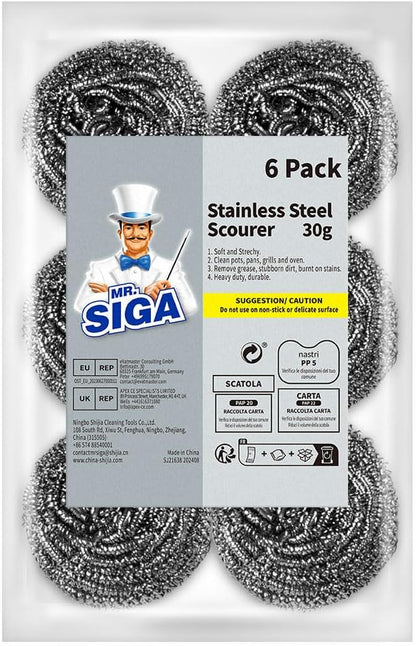 MR.SIGA Stainless Steel Scourer