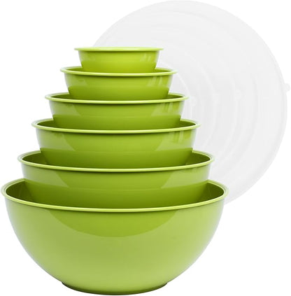 BoxedHome BPA Free Plastic Round Mixing Bowl