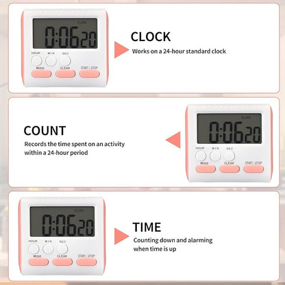 Mudder 3 Pack Digital Kitchen Timer