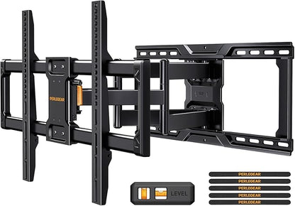 Perlegear UL-Listed Full Motion TV Wall Mount