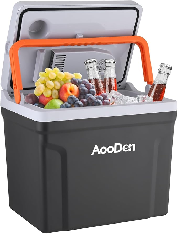 Upgrade 27 Quart Electric Car Cooler and Warmer