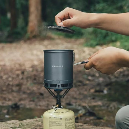 Fire-Maple Petrel Ultralight Pot- High Efficiency Aluminum Camping and Backpacking Pot with Heat-Proof Handle, Portable and Compact