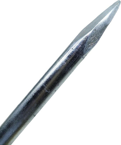 Double Head Tent Stakes - Heavy Duty 1045 Steel Heat-Treated Ground Spikes, Forged Geometric Sharp Tips for Stronger Hold, 0.79??20mm) Diameter x 24" Length, 4-Pack