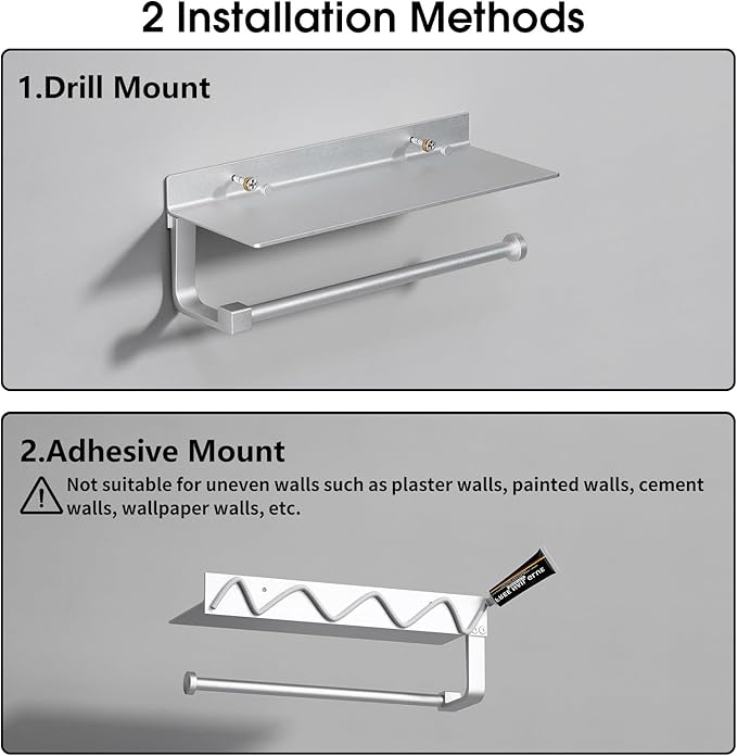 Danpoo Wall Mount Paper Towel Holder