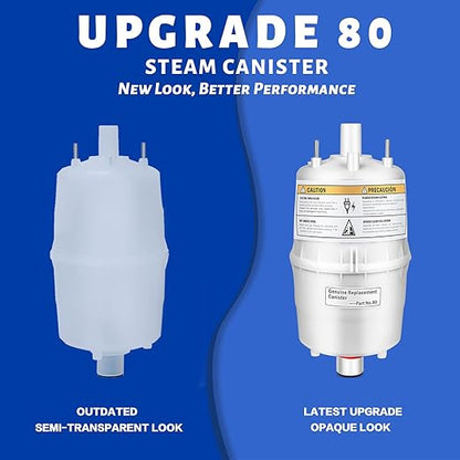 80 Canister Substitute for Aprilaire 800 Replacement Canister OEM, 80 Steam Canister Replacement for Aprilaire 800 Canister, 80 Canister for Aprilaire 800 801 865 866 Whole House Humidifiers 2 Pack