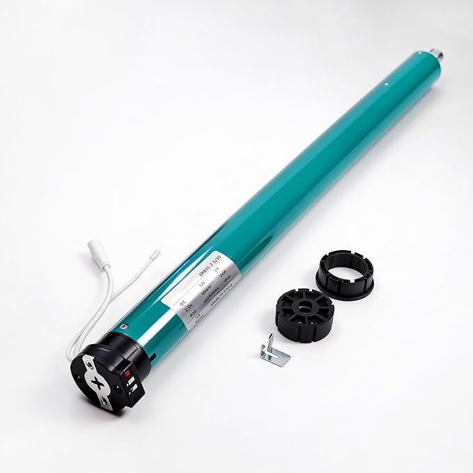 Rollerhouse 2” Heavy Duty Large Roller Shade Motor DC12V, 2.5N.m Torque