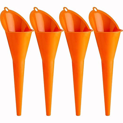 Annurssy Multi-Function Plastic Long Neck Oil Funnel