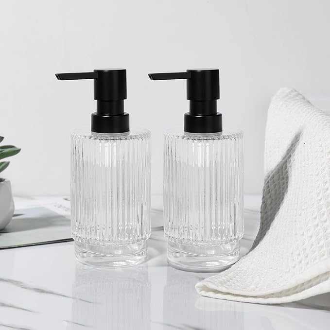 VIMERPA Glass Soap Dispenser