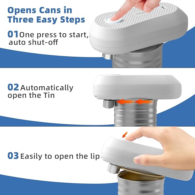 Auto Electric Can Opener, Rechargeable Can Openers