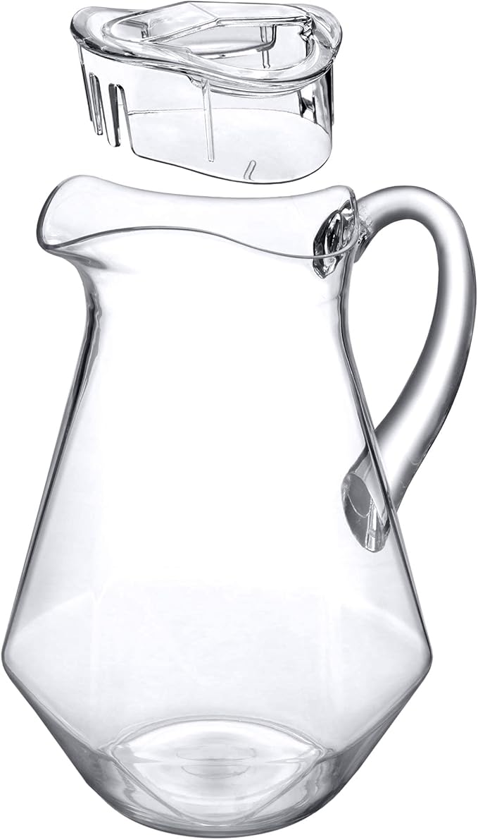 Amazing Abby - Sparkly - Plastic Pitcher, Fridge Jug, Shatter-Proof, and More