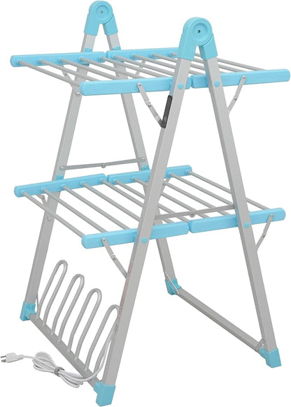 SHARNDY Electric Heated Clothes Drying Rack, Foldable Heated Garment Dryer