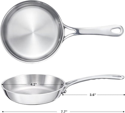 Mini Sauce Pan, Tri-Ply Stainless Steel Pot