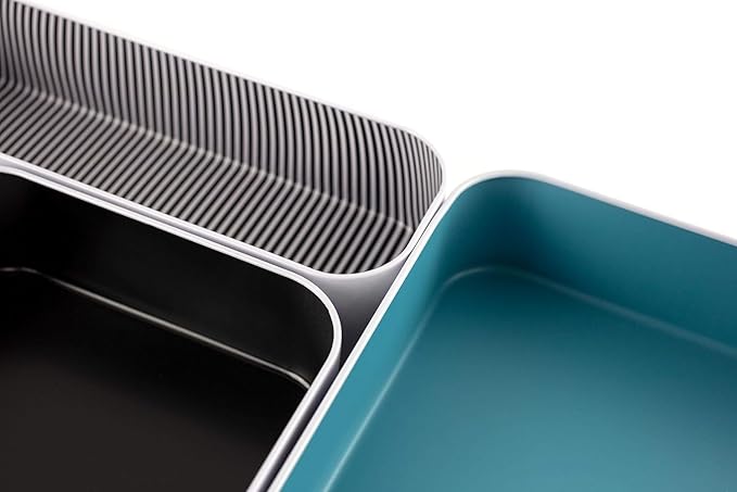 Three by Three Seattle 12 Piece Metal Organizer Tray Set
