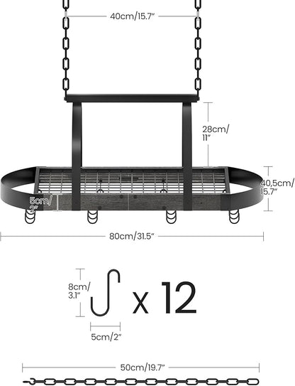 CHOEZON Hanging Pot Rack, Pot Hanger