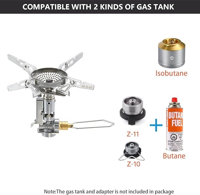 CAMPINGMOON Stove Compact Foldable