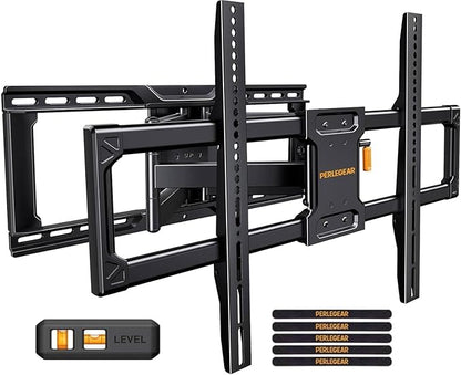 Perlegear UL-Listed Full Motion TV Wall Mount