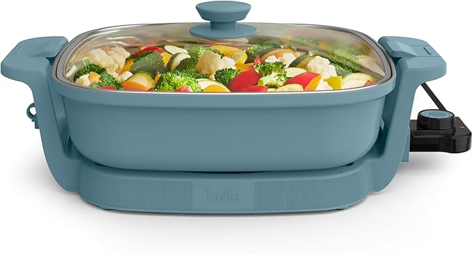 bella Make & Take Electric Skillet, Fits-anywhere™ kitchenware, EverGood™